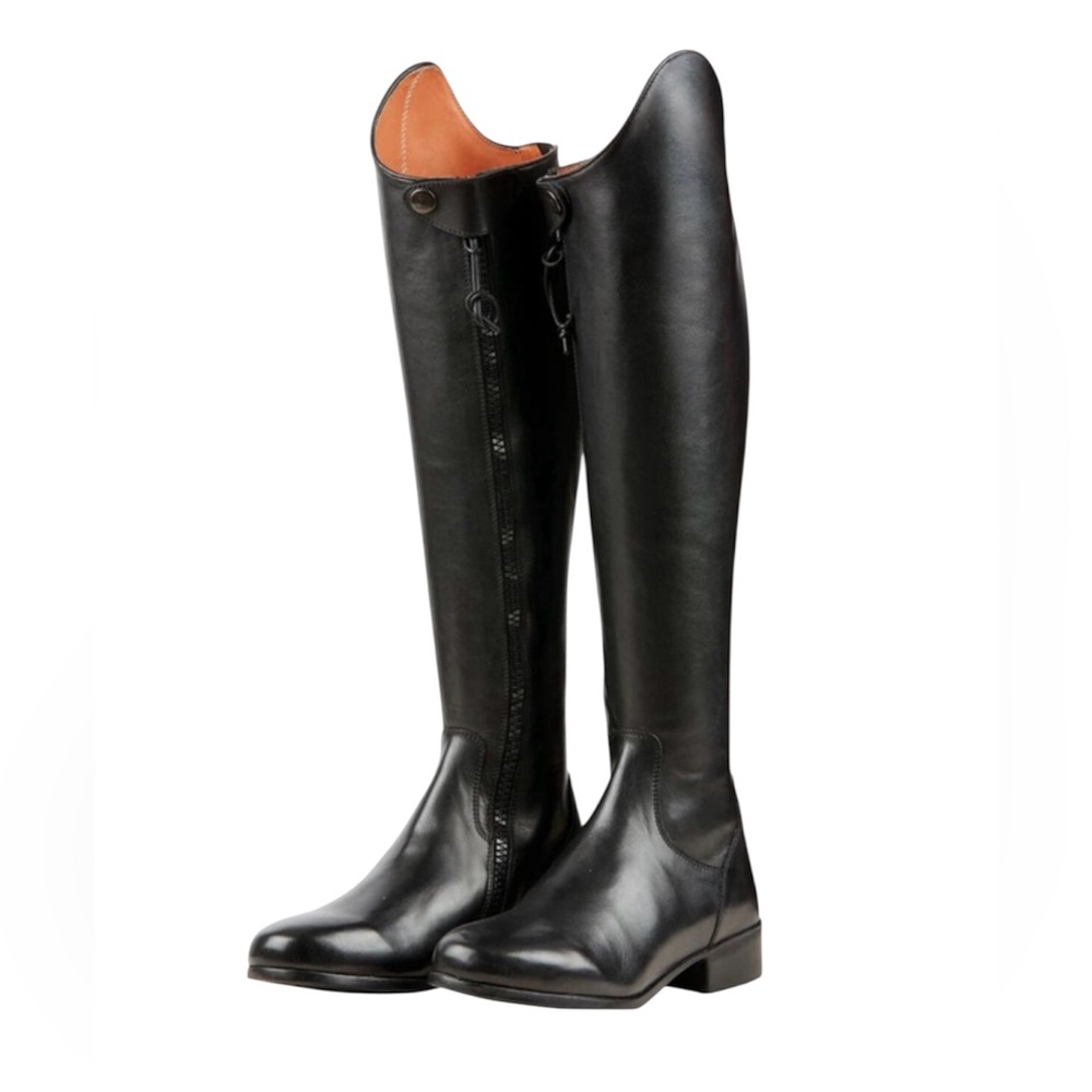 Dublin Womens/Ladies Galtymore Tall Leather Dress Boots / Black SZ 8.5